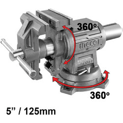 Ingco Swivel Bench Vise with Anvil - KHM Megatools Corp. Ingco Swivel Bench Vise with Anvil - KHM Megatools Corp.